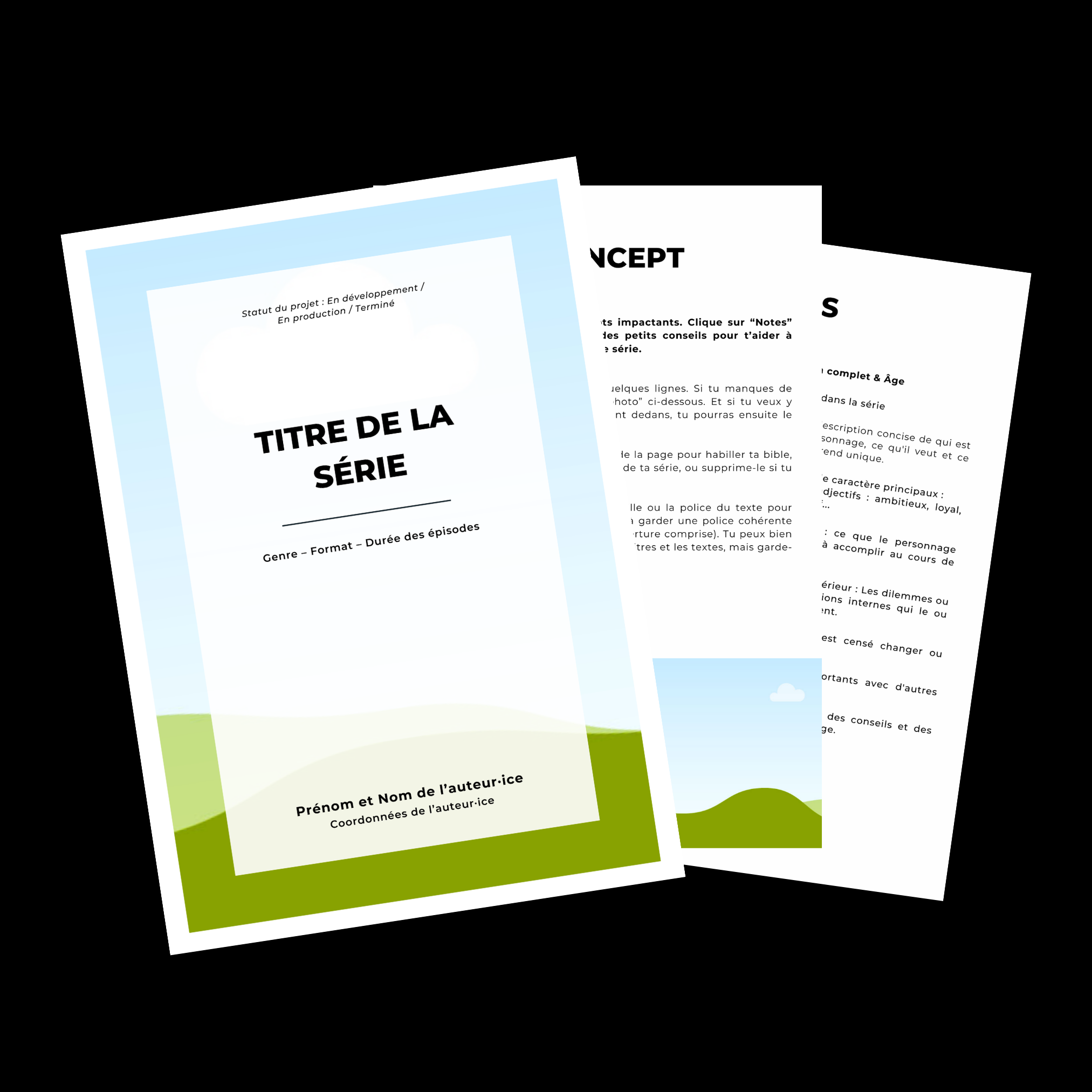 modele ebook cinema audiovisuel formation modele bible de serie